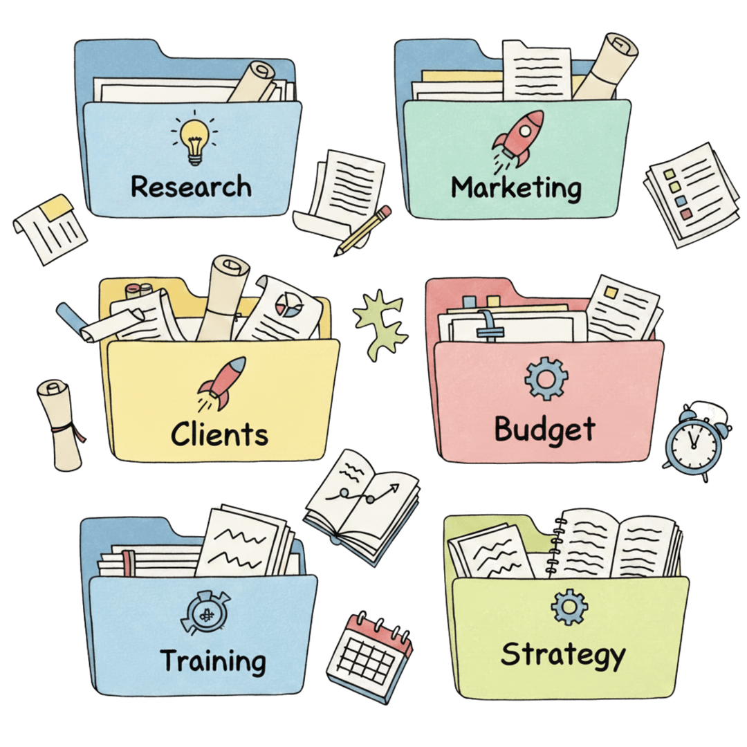 Document organization folders