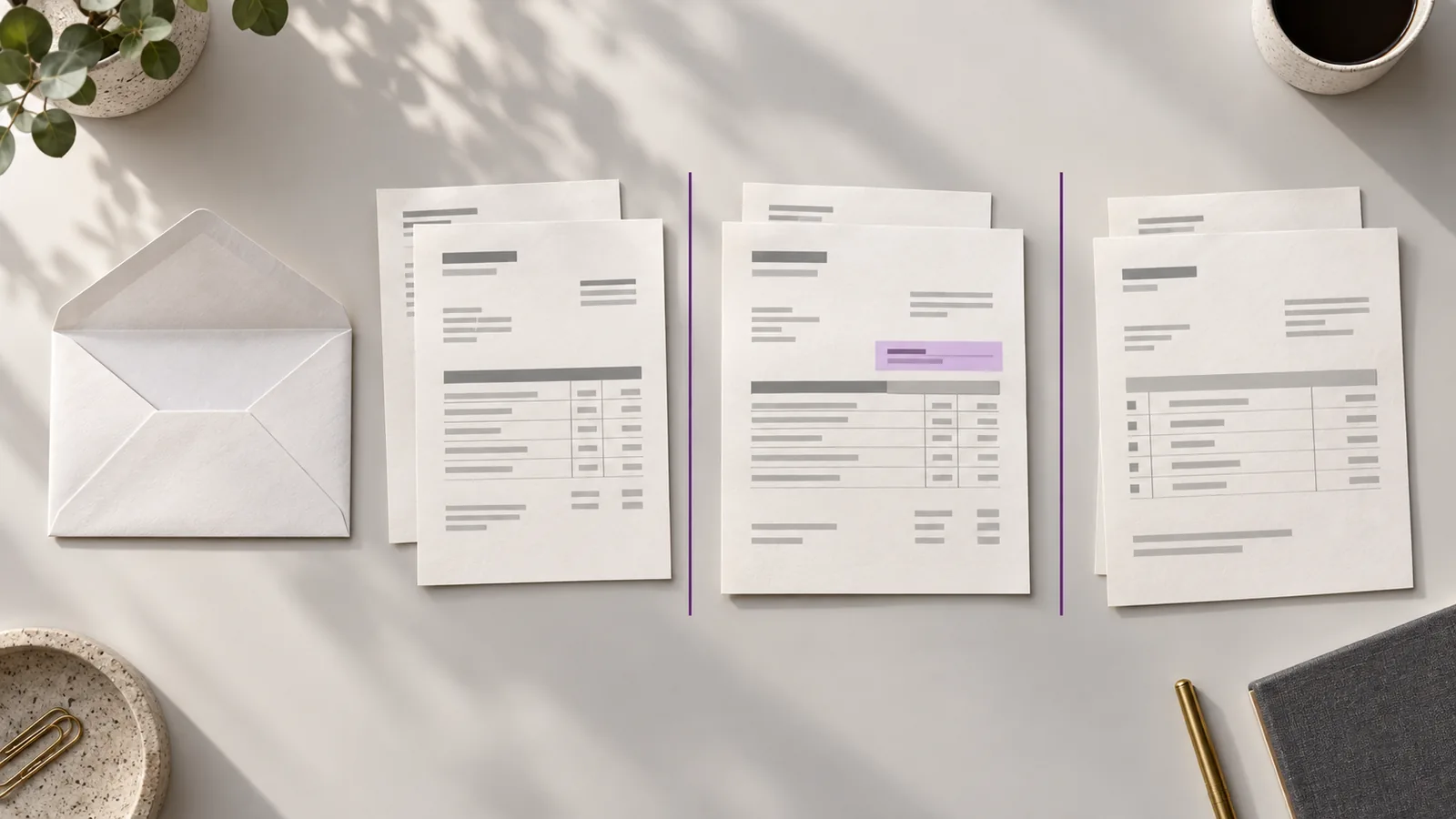 One supplier email, two invoices, six pages: an AP invoice processing workflow that works